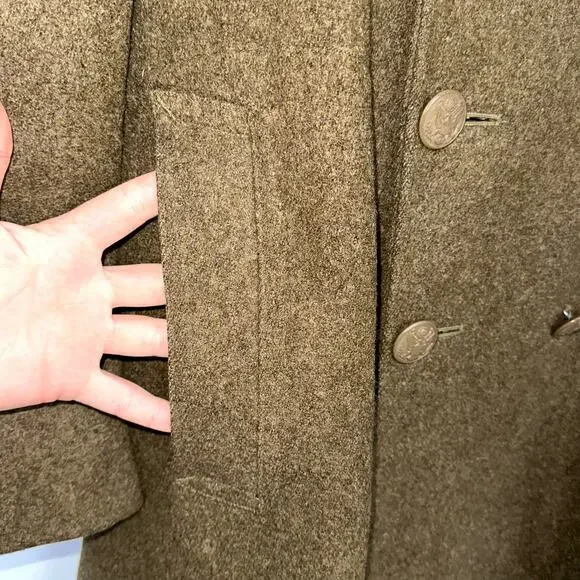 SOLD 💕Vintage Military Army 1940s Olive Drab 82nd Airborne Division Sergeant - Picture 7 of 16